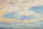 Preview: Ein Landschaftsbild des Künstlers Jean-Claude Picard als Mischtechnik aus Öl farben und Kreide auf Leinwand